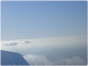 Fokker 70 (KLM City Hopper) on final approach